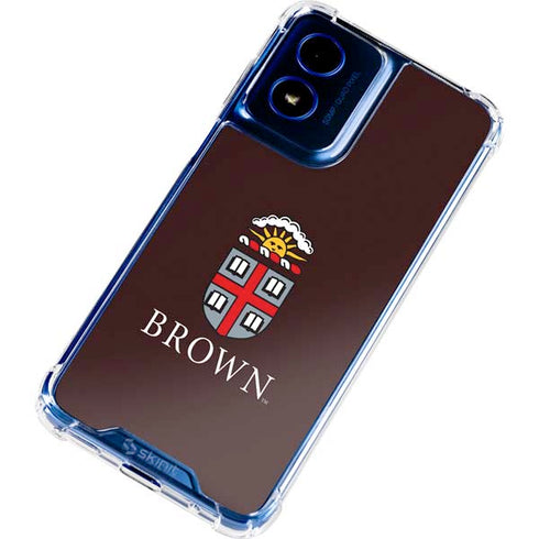 Brown University Primary Logo Moto G 5G (2024) Clear Case